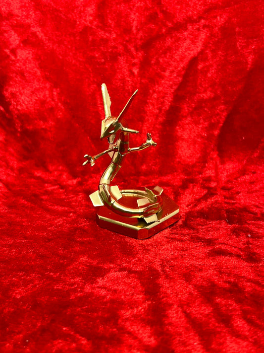 Pokemon #384 Rayquaza figure Gold TCG Statue