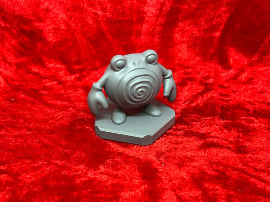 Pokemon #061 Poliwhirl Grey TCG Statue