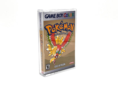 Gameboy game cartridge case Pokemon Gold Version