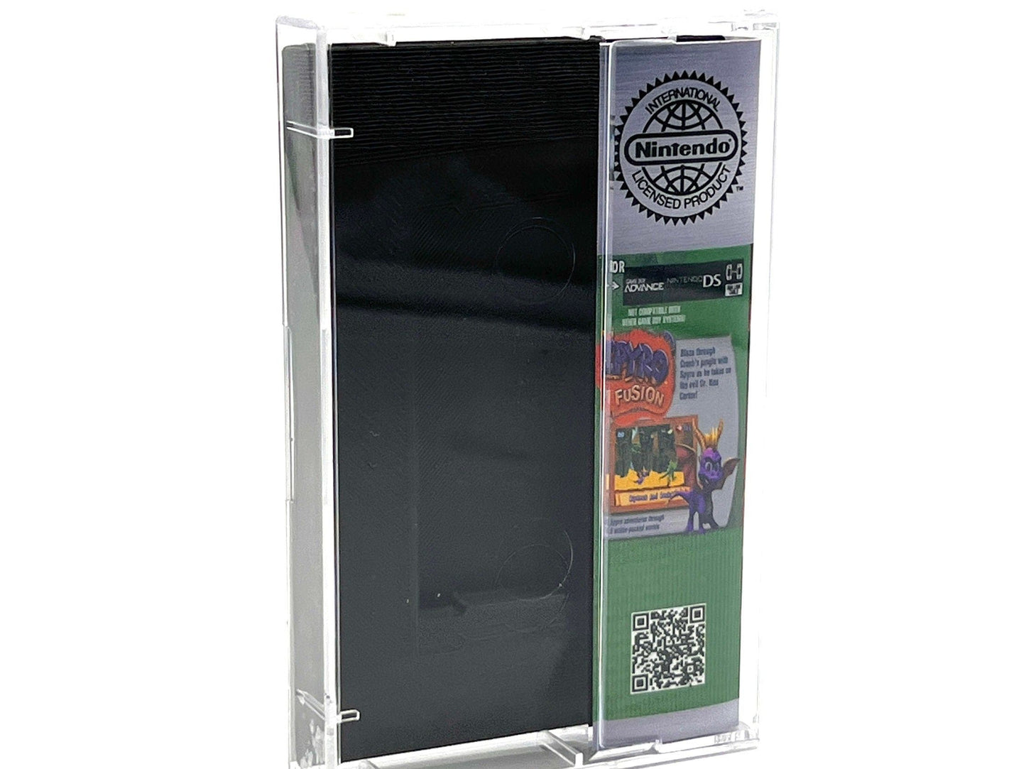 Gameboy Advance game cartridge case Spyro Fusion