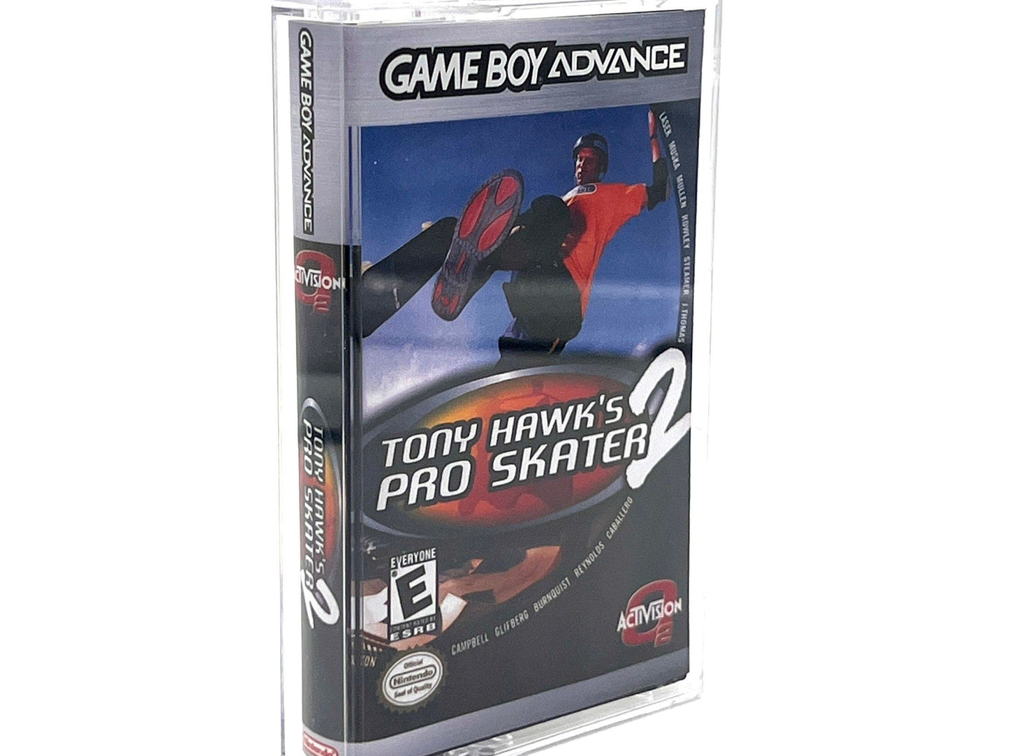 Gameboy Advance game cartridge case Tony Hawks Pro Skater 2