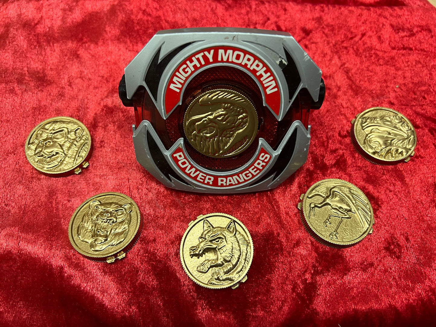 Power Rangers Ninjetti power coins for 1993 Morpher