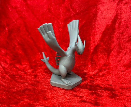 Pokemon #249 Lugia figure Grey TCG Statue