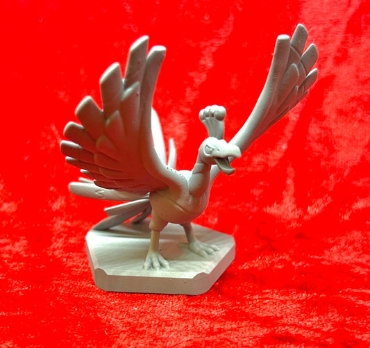 Pokemon #250 Ho-Oh figure Grey TCG Statue