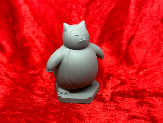 Pokemon #143 Snorlax figure Grey TCG Statue