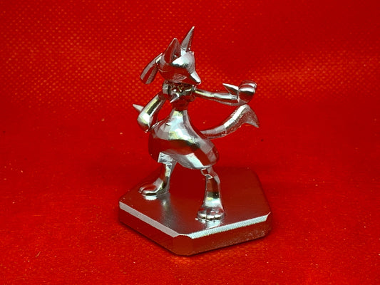 Pokemon #448 Lucario figure Chrome TCG Statue