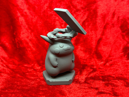 Pokemon #025 Gigantamax Pikachu figure Grey TCG Statue