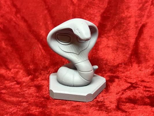 Pokemon #024 Arbok figure Grey TCG Statue