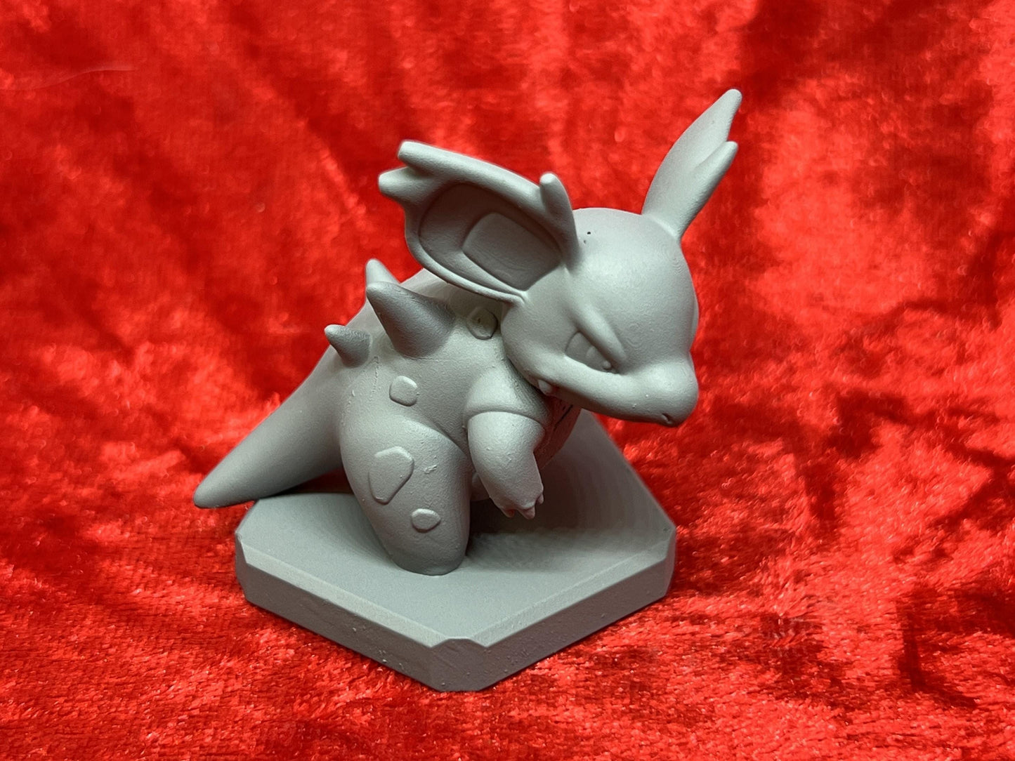 Pokemon #030 Nidorina Grey TCG Statue