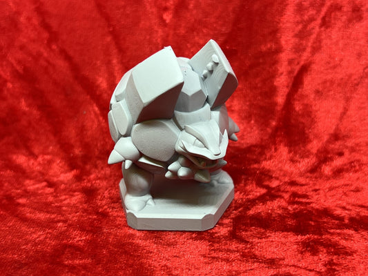 Pokemon #076 Golem Alolan figure Grey TCG Statue
