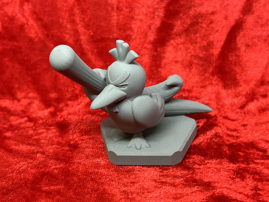 Pokemon #083 Farfetched Galarian figure Grey TCG Statue