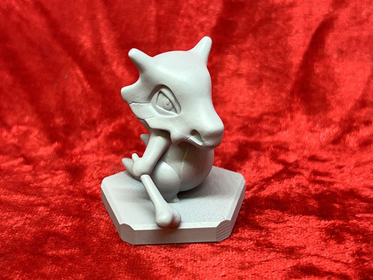 Pokemon #104 Cubone figure Grey TCG Statue