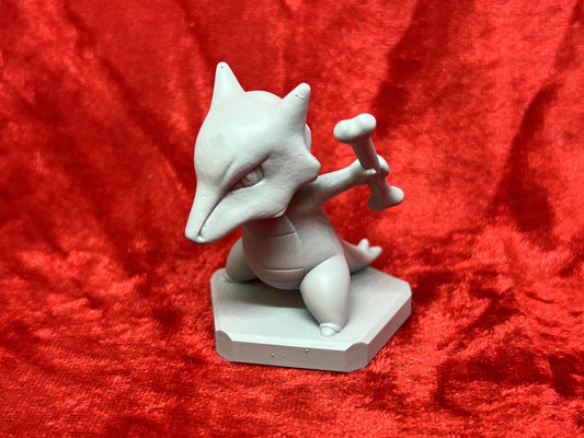 Pokemon #105 Marowak figure Grey TCG Statue