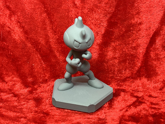 Pokemon #236 Tyrogue figure Grey TCG Statue