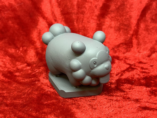 Pokemon #399 Bidoof figure Grey TCG Statue