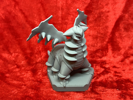 Pokemon #487 Giratina Altered Form figure Grey TCG Statue