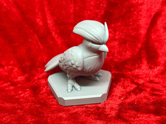 Pokemon #017 Pidgeotto figure Grey TCG Statue