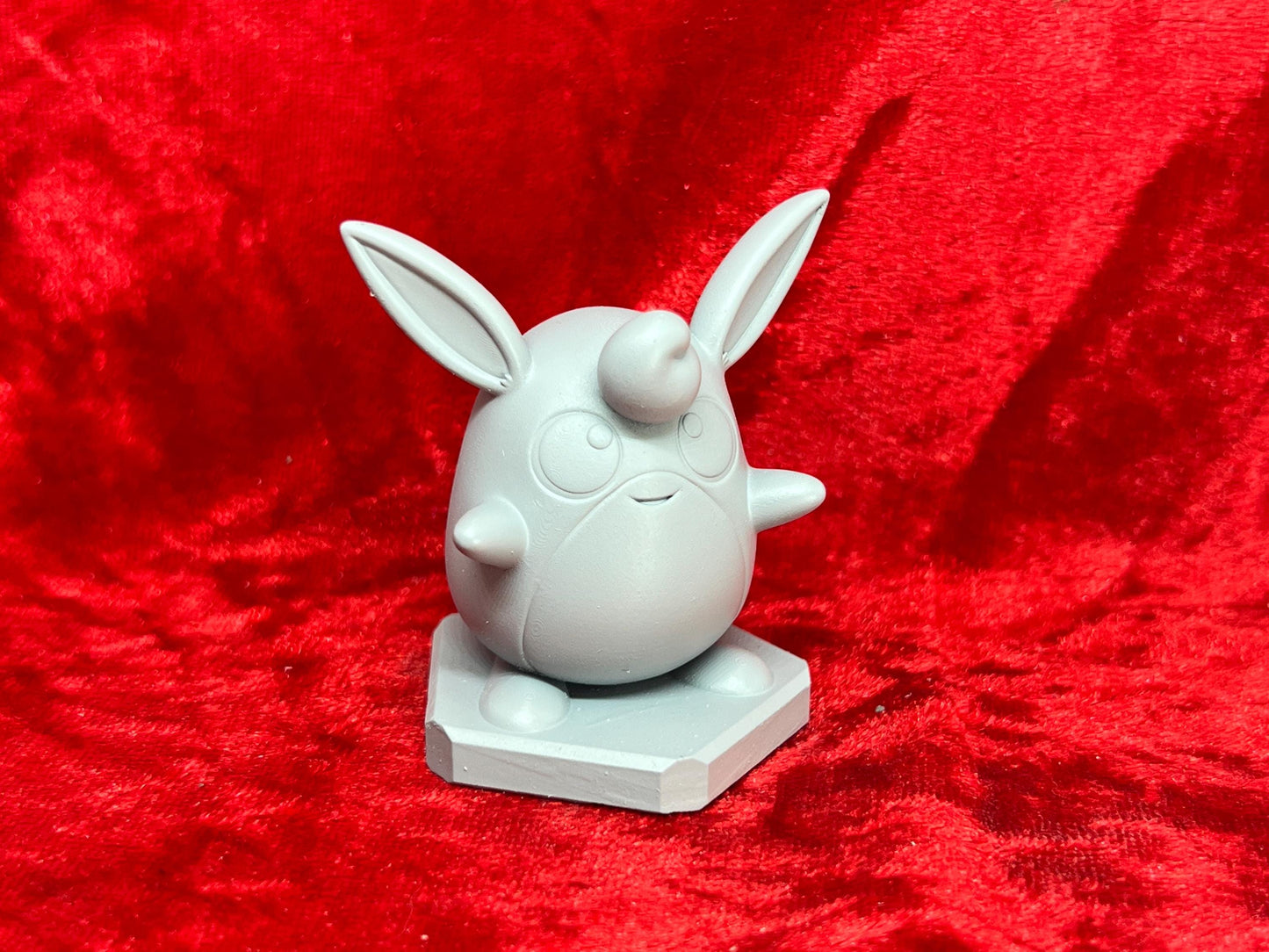 Pokemon #040 Wigglytuff figure Grey TCG Statue