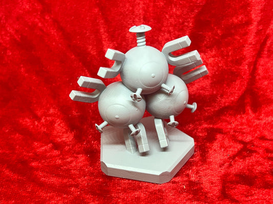 Pokemon #082 Magneton figure Grey TCG Statue