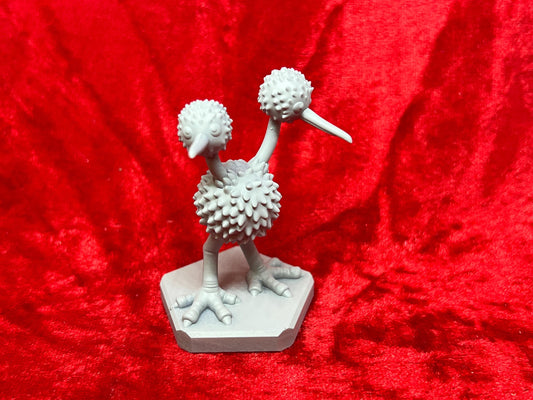 Pokemon #084 Doduo figure Grey TCG Statue