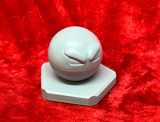 Pokemon #100 Voltorb figure Grey TCG Statue