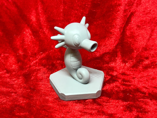 Pokemon #116 Horsea figure Grey TCG Statue