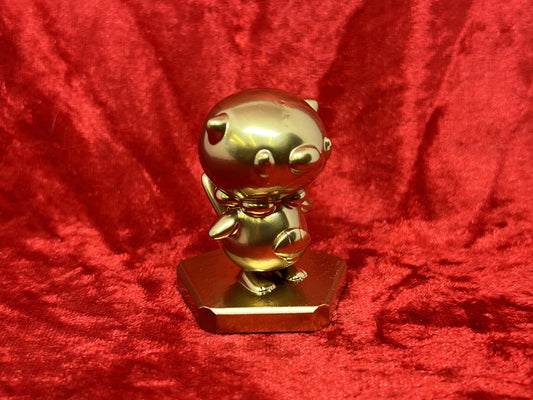 Pokemon #501 Oshawott figure Gold TCG Statue