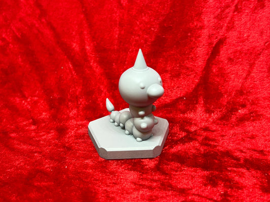 Pokemon #013 Weedle figure Grey TCG Statue