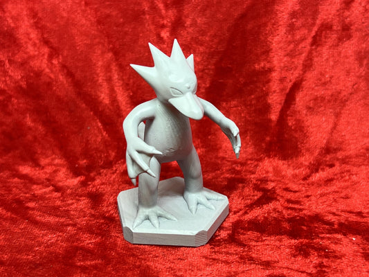 Pokemon #055 Golduck figure Grey TCG Statue