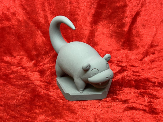 Pokemon #079 Slowpoke figure Grey TCG Statue