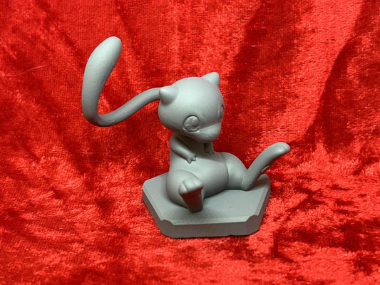 Pokemon #151 Mew figure Grey TCG Statue