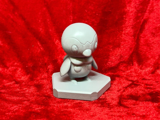 Pokemon #393 Piplup Grey TCG Statue