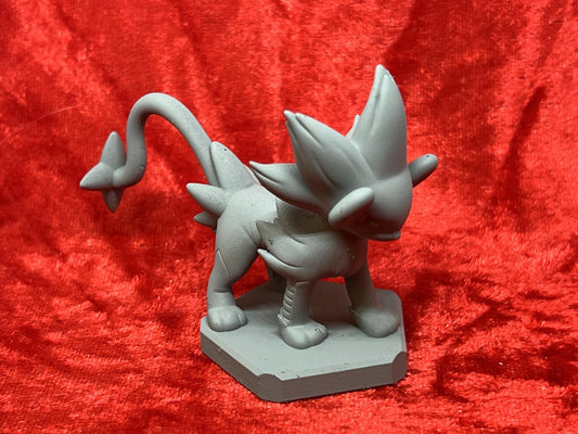 Pokemon #405 Luxray figure Grey TCG Statue