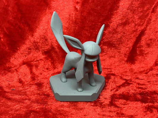 Pokemon #471 Glaceon figure Grey TCG Statue