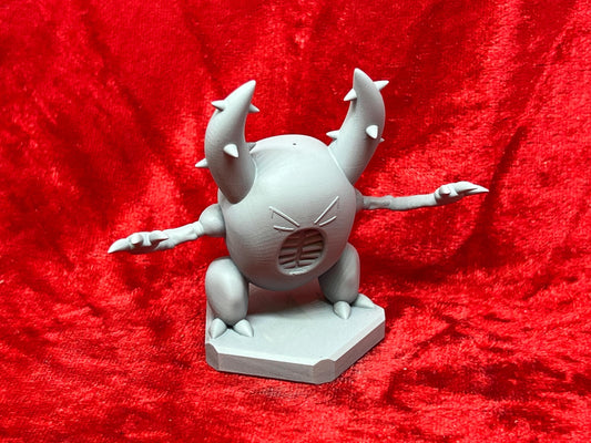 Pokemon #127 Pinsir Figure Grey TCG Statue