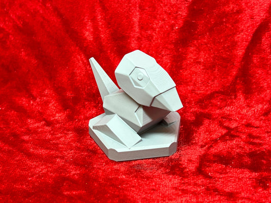 Pokemon #137 Porygon Figure Grey TCG Statue