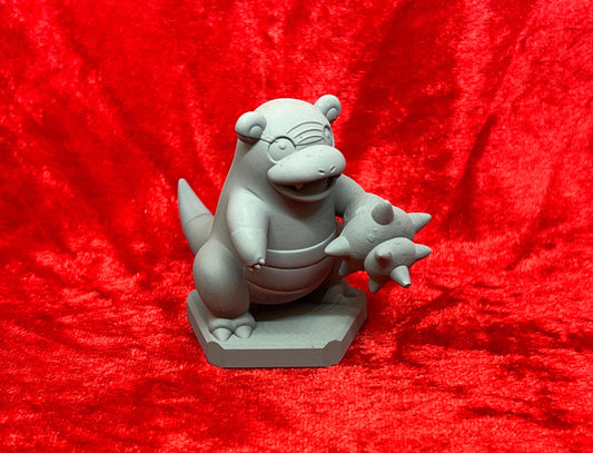 Pokemon #080 Slowbro Galarian Figure Grey TCG Statue