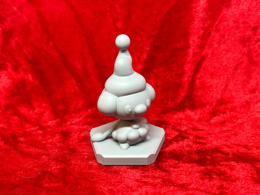 Pokemon #439 Mime Jr Figure Grey TCG Statue