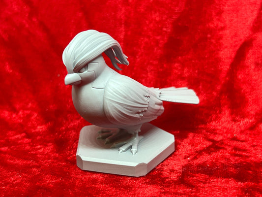 Pokemon #018 Pidgeot figure Grey TCG Statue