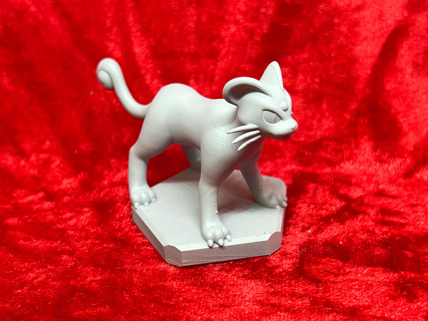 Pokemon #053 Persian figure Grey TCG Statue