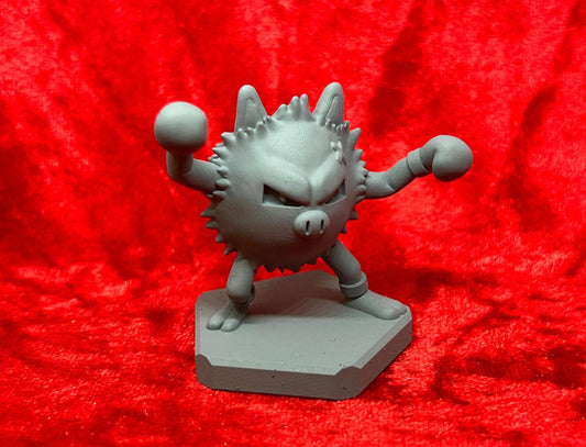 Pokemon #057 Primeape figure Grey TCG Statue
