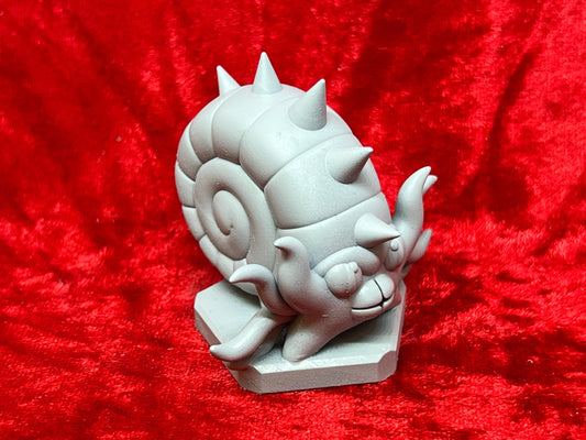 Pokemon #139 Omastar figure Grey TCG Statue Fossil
