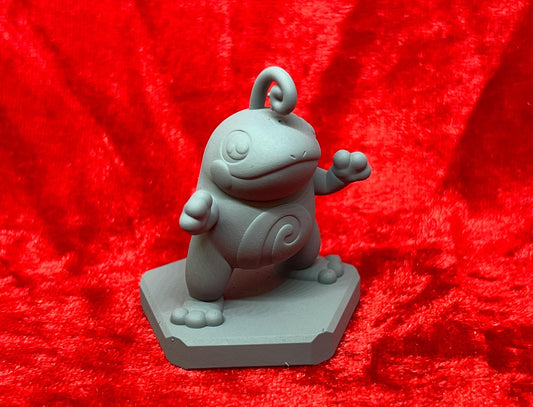Pokemon #186 Politoed figure Grey TCG Statue