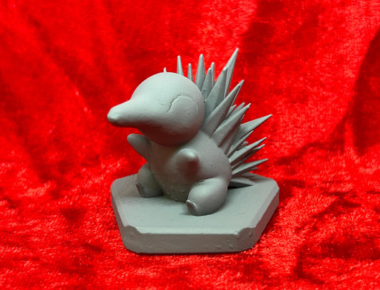 Pokemon #155 Cyndaquil figure Grey TCG Statue