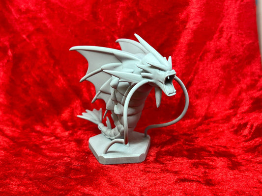 Pokemon #130 Mega Gyarados figure Grey TCG Statue