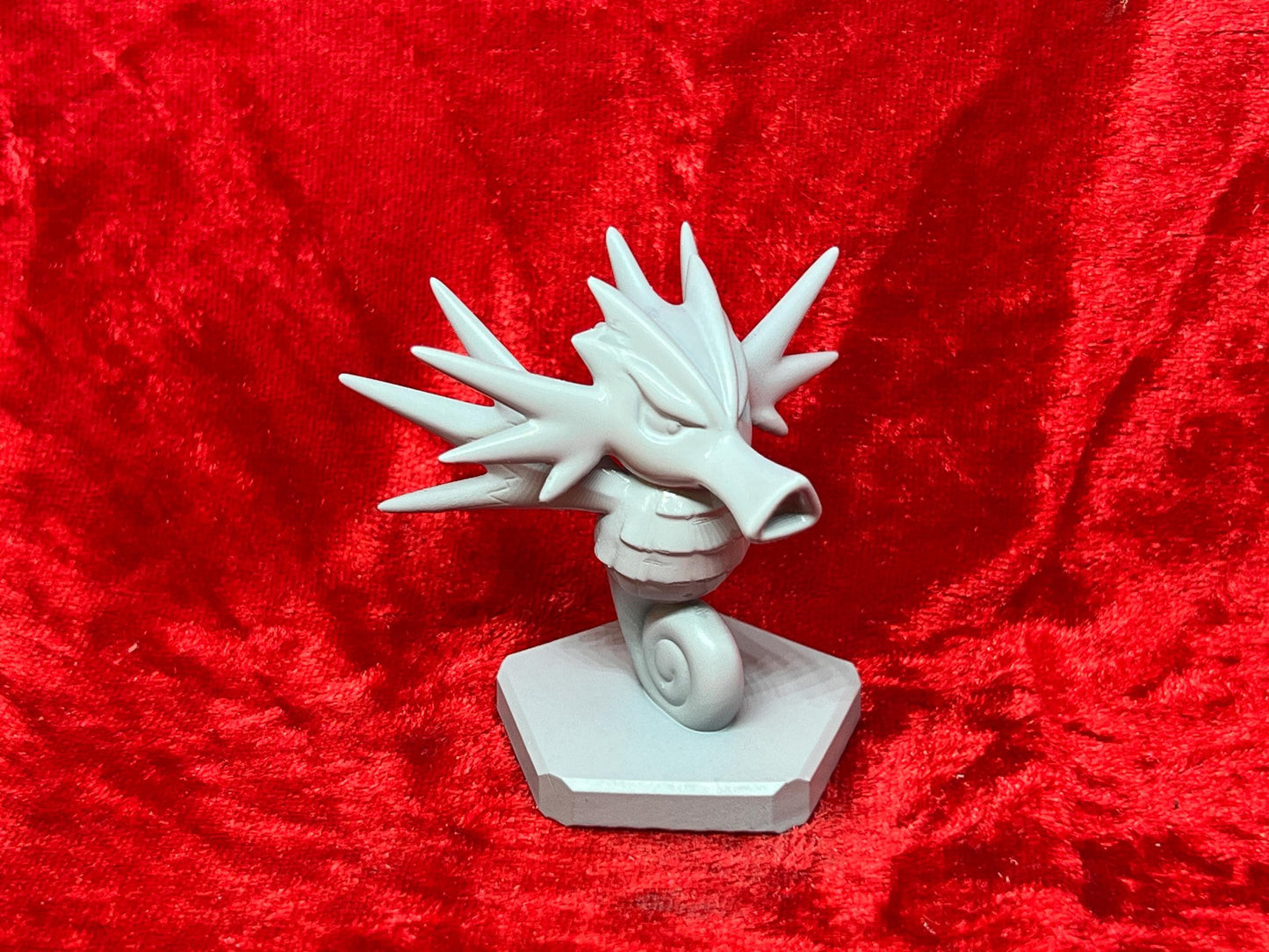 Pokemon #117 Seadra Figure Grey TCG Statue