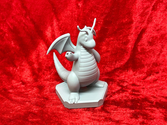 Pokemon #149 Dragonite figure Grey TCG Statue