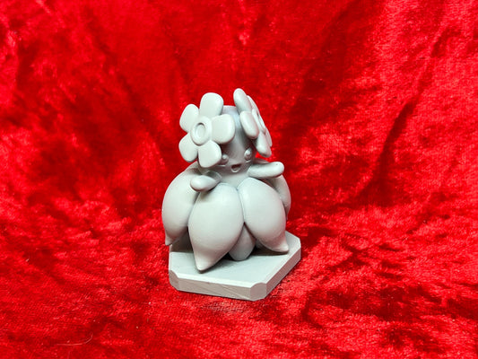 Pokemon #182 Bellossom Figure Grey TCG Statue